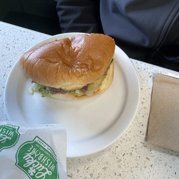Lucky Wishbone - We split the Jumbo cheese - Burgers Near Me - Anchorage, Alaska