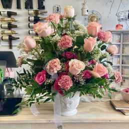 Sympathy arrangement.