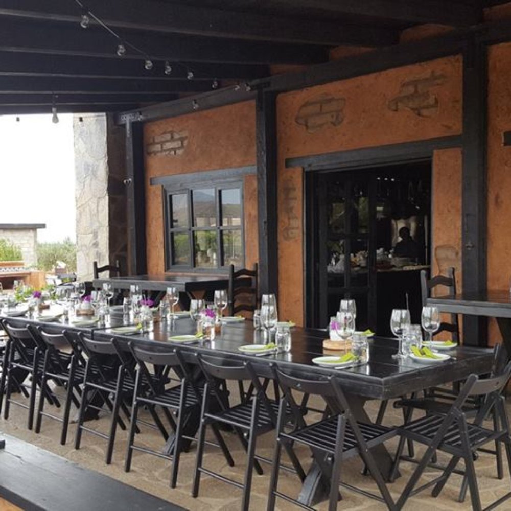 Trevista Vineyards - Awesome set-up for us! - Wine Tasting Room Near Me - Ensenada, BCN