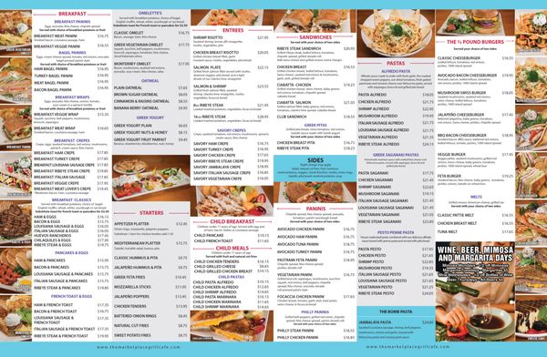 The Market Place Grill | Cafe Downey by null