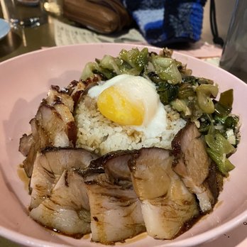 Oma's Hideaway - char siu rice bowl - Asian Fusion Near Me - Portland, Oregon Oma's Hideaway - char siu rice bowl - Asian Fusion Near Me - Portland, Oregon