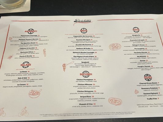 Menu photo 3 Bicicletta Peachtree City, GA
