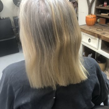 Hair Barn - This is the before that had all different colors when trying to do it yourself at home. - Men's Hair Salons Near Me - Tyler, Texas Hair Barn - This is the before that had all different colors when trying to do it yourself at home. - Men's Hair Salons Near Me - Tyler, Texas