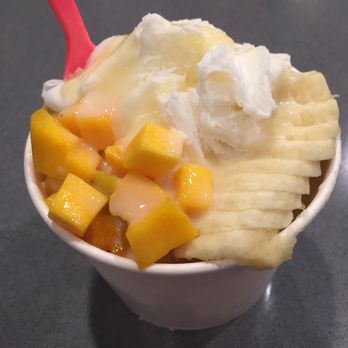 Salju Dessert - Lychee Shaved Ice with Mango and Banana - Desserts Near Me - Alhambra, California Salju Dessert - Lychee Shaved Ice with Mango and Banana - Desserts Near Me - Alhambra, California