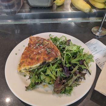Caffé Central - Mushroom spinach quiche - Breakfast & Brunch Near Me - San Francisco, California Caffé Central - Mushroom spinach quiche - Breakfast & Brunch Near Me - San Francisco, California