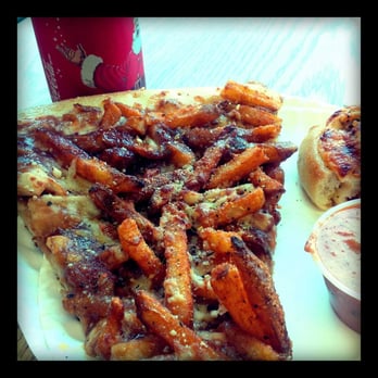 Pizza Cafe - Poutine Pizza! Soo good. - Pizza Near Me - Toronto, Ontario