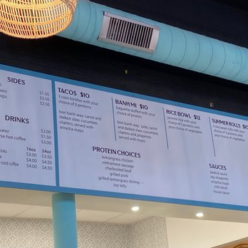 Bon Banh - Menu - Vietnamese Near Me - Hoboken, New Jersey