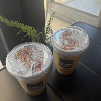 Concrete Coffee - Birthday cake latte - Coffee & Tea Near Me - Mission Viejo, California Concrete Coffee - Birthday cake latte - Coffee & Tea Near Me - Mission Viejo, California