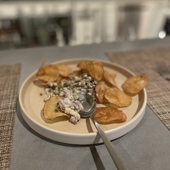 Bar Cleeta - Beef tartare-  This was my favorite! - Cocktail Bars Near Me - Bentonville, Arkansas