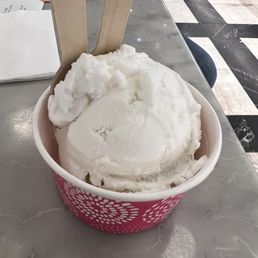 Coconut sorbet