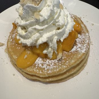 Lady C’s - Mango Cheesecake Pancakes - Breakfast & Brunch Near Me - Westlake Village, California Lady C’s - Mango Cheesecake Pancakes - Breakfast & Brunch Near Me - Westlake Village, California