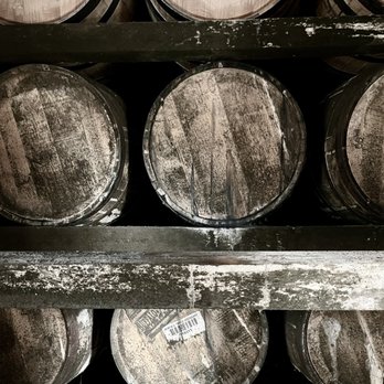 Buffalo Trace Distillery - Texture and drama with these barrels. Look closely and you'll see several we're filled in 2014! - Distilleries Near Me - Frankfort, Kentucky Buffalo Trace Distillery - Texture and drama with these barrels. Look closely and you'll see several we're filled in 2014! - Distilleries Near Me - Frankfort, Kentucky