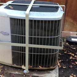 Air-Art Heating & Air Conditioning - A custom fabricated security cage to help prevent copper coil theft.