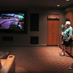 North County Custom Audio Video - We fixed this beautiful dedicated theater and updated the control system.