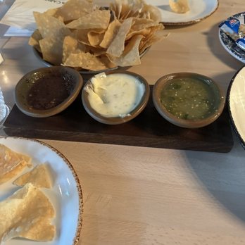 La Capital MX - Complimentary chips and trio - New Mexican Cuisine Near Me - Charlotte, North Carolina