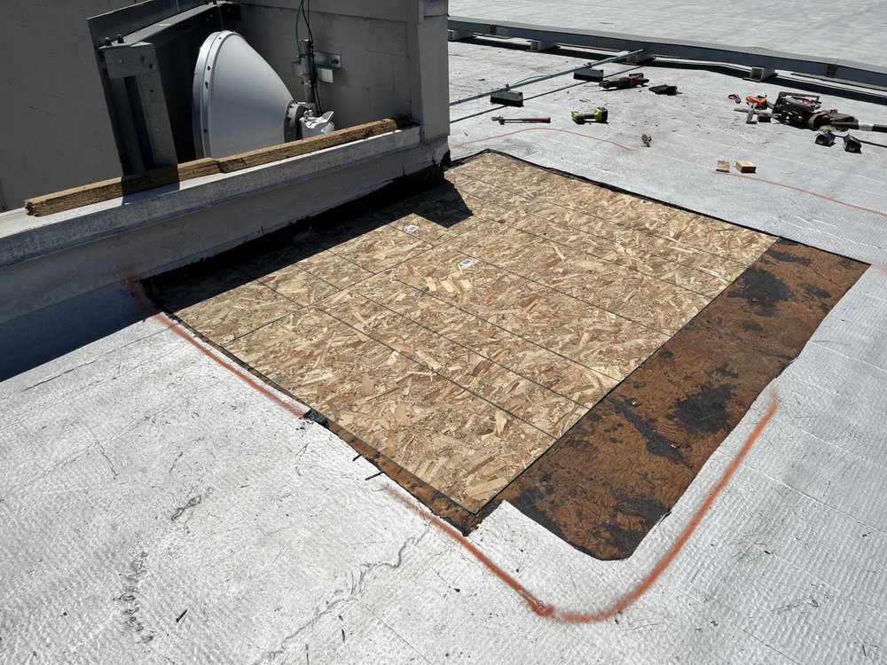 Slide of All out Roofing and Construction