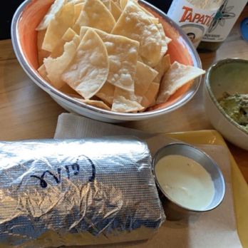 Brewers Row - Carne Asada Burrito and guacamole - New Mexican Cuisine Near Me - Tacoma, Washington