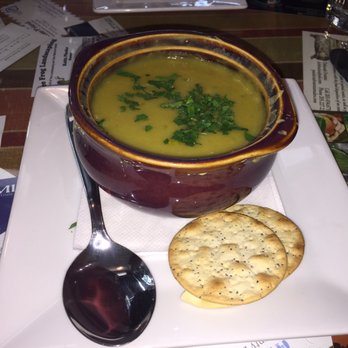 The Lime Restaurant - Vegan split pea soup. Delicious! - New American Near Me - Norwalk, Connecticut