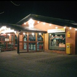 Markant - Hier sehen Sie den Supermarkt von außen: