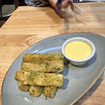 Lomo Libre Cantina - Yucafrita with huancaina sauce - Peruvian Near Me - San Francisco, California