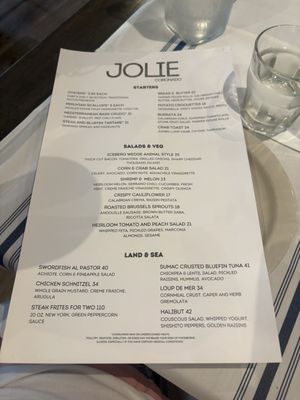Menu photo 1 Jolie Coronado, CA Menu photo 1 Jolie Coronado, CA