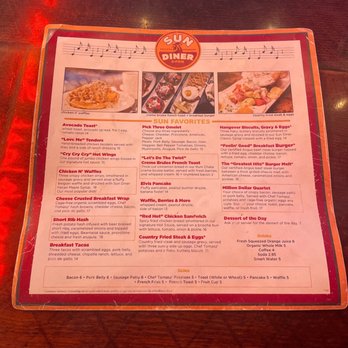 Sun Diner - Menu - Breakfast & Brunch Near Me - Nashville, Tennessee Sun Diner - Menu - Breakfast & Brunch Near Me - Nashville, Tennessee