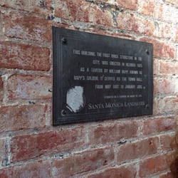 Walking Tours Of Downtown Santa Monica - Erected in 1875 as a tavern.