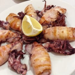 El Asturiano - Chipirones à la plancha