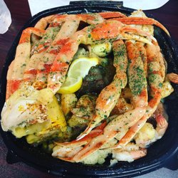 Krab Kingz Memphis - This was the crab, sausage, corn,egg, potatoes, and shrimp plate!! It was all delicious