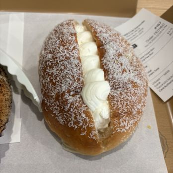 Bakery 1908 - Coconut cream bun - Coffee & Tea Near Me - Gainesville, Florida