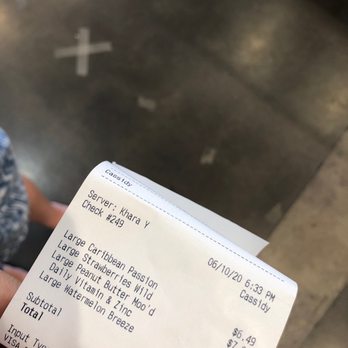 Jamba - Cashier was Khara super nice also recommended a boost shot when I didn't know which to get! - Juice Bars & Smoothies Near Me - Long Beach, California