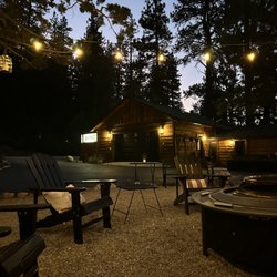 The Outpost - Communal fire pit area
