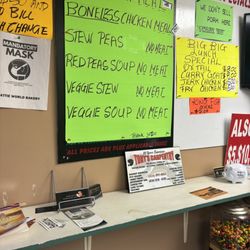 Pattie World Bakery - Some of the menu