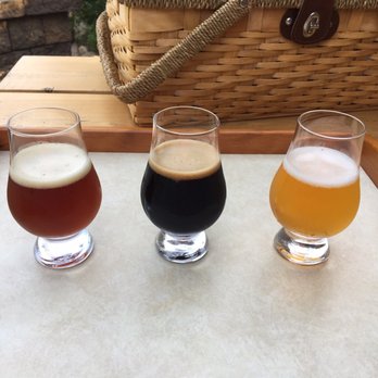 Rockmill Brewery - Beer flight in Glencairn glasses! - Breweries Near Me - Lancaster, Ohio Rockmill Brewery - Beer flight in Glencairn glasses! - Breweries Near Me - Lancaster, Ohio