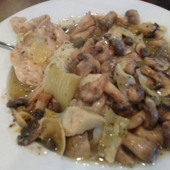 Joseph's Pizza - Chicken picata with tons of mushrooms - Pizza Near Me - Jacksonville, Florida Joseph's Pizza - Chicken picata with tons of mushrooms - Pizza Near Me - Jacksonville, Florida