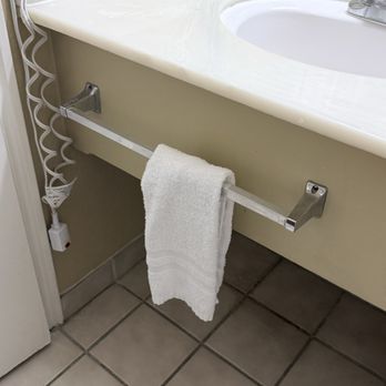 Baymont by Wyndham Provo River - Single hand towel provided for my booked five day stay. - Hotels Near Me - Provo, Utah