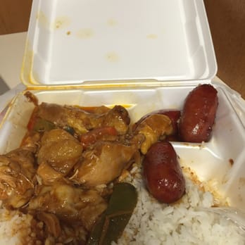 Lola Adang's Kusina - 2 entree. Longganisa and chicken Afritada with rice - Filipino Near Me - North Chicago, Illinois Lola Adang's Kusina - 2 entree. Longganisa and chicken Afritada with rice - Filipino Near Me - North Chicago, Illinois