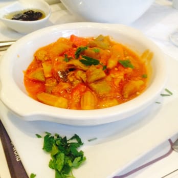 Ali Baba's Turkish Cuisine - Okra vegetarian dish - dull and lacks spices. - Turkish Near Me - New York, New York Ali Baba's Turkish Cuisine - Okra vegetarian dish - dull and lacks spices. - Turkish Near Me - New York, New York