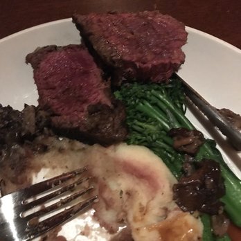 Seasons 52 - My filet after being brought back. I ordered it medium well. - New American Near Me - Costa Mesa, California Seasons 52 - My filet after being brought back. I ordered it medium well. - New American Near Me - Costa Mesa, California