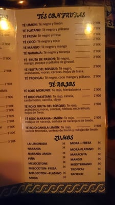 Menu photo 3 Ali Babá Granada, GR