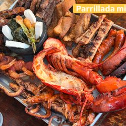 Parrillada  mixta  serves 4-6  people