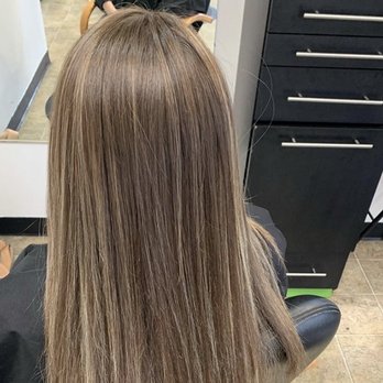 Essence Salon - Hair cut, woman's hair cut, balayage, blonde, brown, essence salon - Hair Salons Near Me - Bozeman, Montana