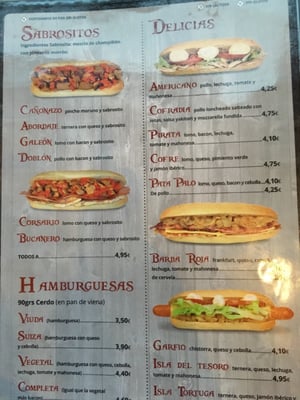 Menu photo 1 Pirates Burguer Cornellà de Llobregat, B Menu photo 1 Pirates Burguer Cornellà de Llobregat, B