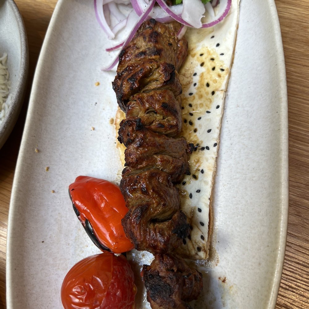 Delbar Middle Eastern - chinjeh ( steak) - Persian/Iranian Near Me - Alpharetta, Georgia Delbar Middle Eastern - chinjeh ( steak) - Persian/Iranian Near Me - Alpharetta, Georgia