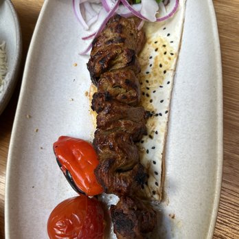 Delbar Middle Eastern - chinjeh ( steak) - Persian/Iranian Near Me - Alpharetta, Georgia