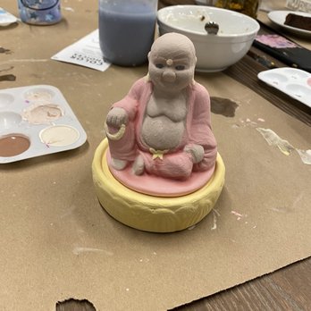 The Firestone - Buddha pottery - Paint-Your-Own Pottery Near Me - Manchester, Connecticut The Firestone - Buddha pottery - Paint-Your-Own Pottery Near Me - Manchester, Connecticut