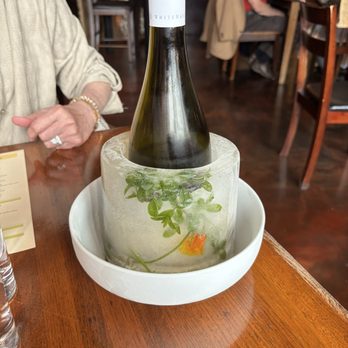 Carson’s Bistro - The beautiful ice mold for our bottle of wine! - Comfort Food Near Me - Grants Pass, Oregon Carson’s Bistro - The beautiful ice mold for our bottle of wine! - Comfort Food Near Me - Grants Pass, Oregon