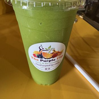 The Purple Flip - Super green smoothie - Juice Bars & Smoothies Near Me - Owings Mills, Maryland