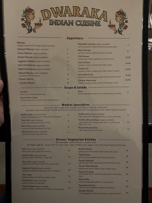 Menu photo 4 Dwaraka Indian Cuisine Portland, OR Menu photo 4 Dwaraka Indian Cuisine Portland, OR
