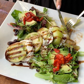OAK - green tomato burrata - Bars Near Me - Gainesville, Florida